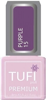 Фото Tufi Profi Premium Purple №15 Ультрафиолет 8 мл