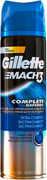 Фото Gillette гель для бритья Mach3 Extra Comfort 200 мл