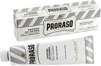 Фото Proraso крем для бритья Sapone Da Barba Pelli Sensibili для чувствительной кожи 150 мл