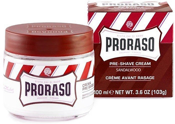 Фото Proraso крем до бритья Pre-Shave Cream Sandalwood для жесткой щетины 100 мл