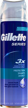 Фото Gillette пена для бритья Series Protection Shave Foam защита 250 мл