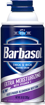 Фото Barbasol пена для бритья Extra Moisturizing Экстраувлажняющая 283 г