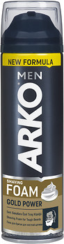 Фото Arko Men пена для бритья Gold Power для жесткой щетины 200 мл
