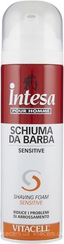 Фото Intesa пена для бритья Vitacell Sensitive 300 мл