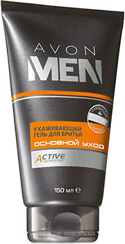Фото Avon ухаживающий гель для бритья Men Основной уход 150 мл