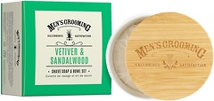 Фото Scottish Fine Soaps мыло для бритья Vetiver & Sandalwood 100 г