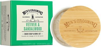 Фото Scottish Fine Soaps мыло для бритья Vetiver & Sandalwood 100 г