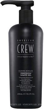 Фото American Crew гель для бритья Precision Shave 450 мл