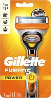 Фото Gillette бритвенный станок Fusion5 Power с 1 сменным картриджем