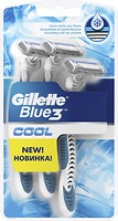 Фото Gillette бритвенный станок Blue 3 Cool одноразовый 6 шт