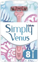 Фото Gillette Venus бритвенный станок Simply 3 одноразовый 8 шт