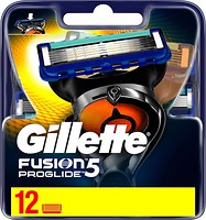 Фото Gillette сменные картриджи Fusion5 ProGlide 12 шт
