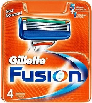 Фото Gillette сменные картриджи Fusion5 4 шт