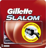 Фото Gillette сменные картриджи Slalom 5 шт