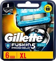 Фото Gillette сменные картриджи Fusion5 ProShield Chill 6 шт