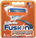 Фото Gillette сменные картриджи Fusion5 Power 6 шт