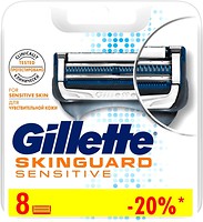 Фото Gillette сменные картриджи SkinGuard Sensitive 8 шт