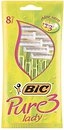 Фото BIC бритвенный станок Pure 3 Lady одноразовый женский 8 шт