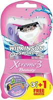 Фото Wilkinson Sword (Schick) бритвенный станок Xtreme3 Beauty одноразовый женский 4 шт
