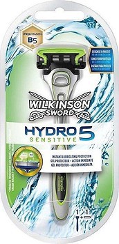 Фото Wilkinson Sword (Schick) бритвенный станок HYDRO 5 Sensitive с 1 сменным картриджем