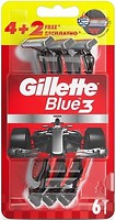 Фото Gillette бритвенный станок Blue 3 Nitro одноразовый 6 шт