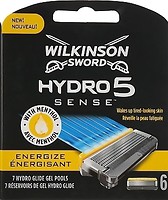 Фото Wilkinson Sword (Schick) сменные картриджи HYDRO 5 Sense Energize 6 шт