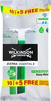 Фото Wilkinson Sword бритвенный станок Extra 2 Sensitive одноразовый 15 шт