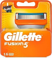 Фото Gillette сменные картриджи Fusion5 16 шт