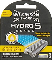 Фото Wilkinson Sword (Schick) сменные картриджи HYDRO 5 Sense Energize 3 шт