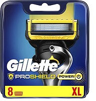 Фото Gillette сменные картриджи Fusion5 ProShield Power 8 шт