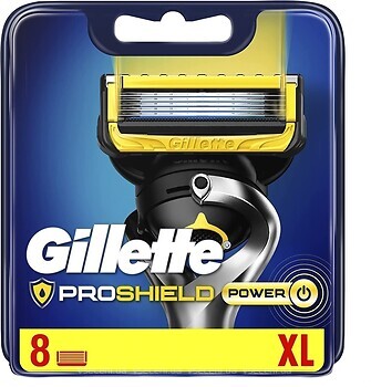 Фото Gillette сменные картриджи Fusion5 ProShield Power 8 шт