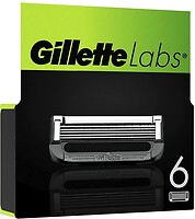 Фото Gillette сменные картриджи Labs 6 шт