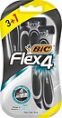 Фото BIC бритвенный станок Flex 4 одноразовый 4 шт