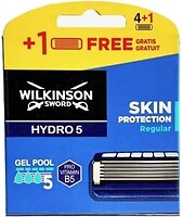Фото Wilkinson Sword (Schick) сменные картриджи HYDRO 5 Skin Protection Regular 5 шт