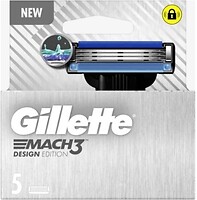 Фото Gillette сменные картриджи Mach 3 Design Edition 5 шт