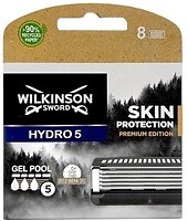 Фото Wilkinson Sword (Schick) сменные картриджи HYDRO 5 Skin Protection Premium Edition 8 шт