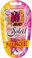 Фото BIC бритвенный станок Miss Soleil colour collection одноразовый женский 8 шт