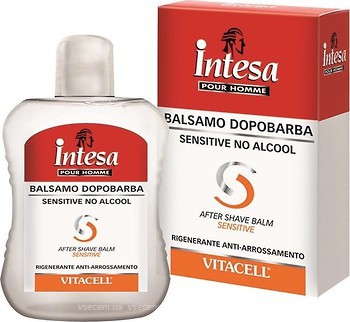 Фото Intesa бальзам после бритья Vitacell для чувствительной кожи 100 мл