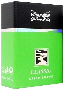 Фото Wilkinson Sword (Schick) лосьон после бритья Classic 100 мл