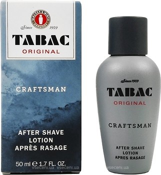 Фото Maurer & Wirtz лосьон после бритья Tabac Original Craftsman 50 мл