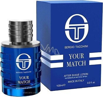 Фото Sergio Tacchini лосьон после бритья Your Match 100 мл