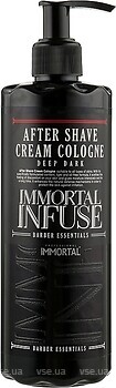 Фото Immortal NYC крем после бритья Infuse Deep Dark 400 мл