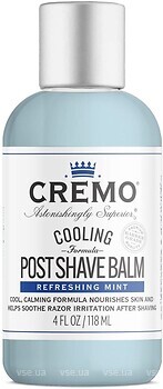 Фото Cremo бальзам после бритья Cooling Refreshing Mint охлаждающий 118 мл