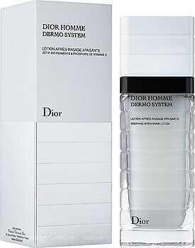 Фото Dior лосьон после бритья Homme Dermo System успокаивающий 100 мл