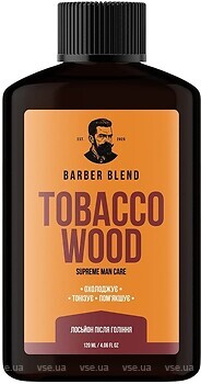 Фото Barber Blend лосьон после бритья Tobacco Wood 120 мл