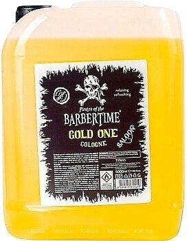 Фото Barbertime одеколон после бритья Gold One 5000 мл