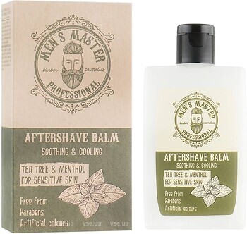 Фото Men's Master бальзам после бритья Tree and Menthol 120 мл