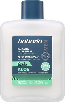 Фото Babaria Men бальзам после бритья Aloe Vera 100 мл