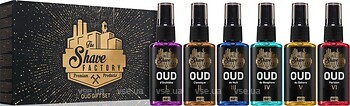 Фото The Shave Factory одеколон после бритья Oud Gift Set 6x50 мл