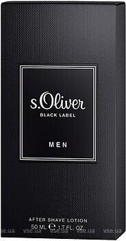 Фото s.Oliver лосьон после бритья Black Label Men 50 мл